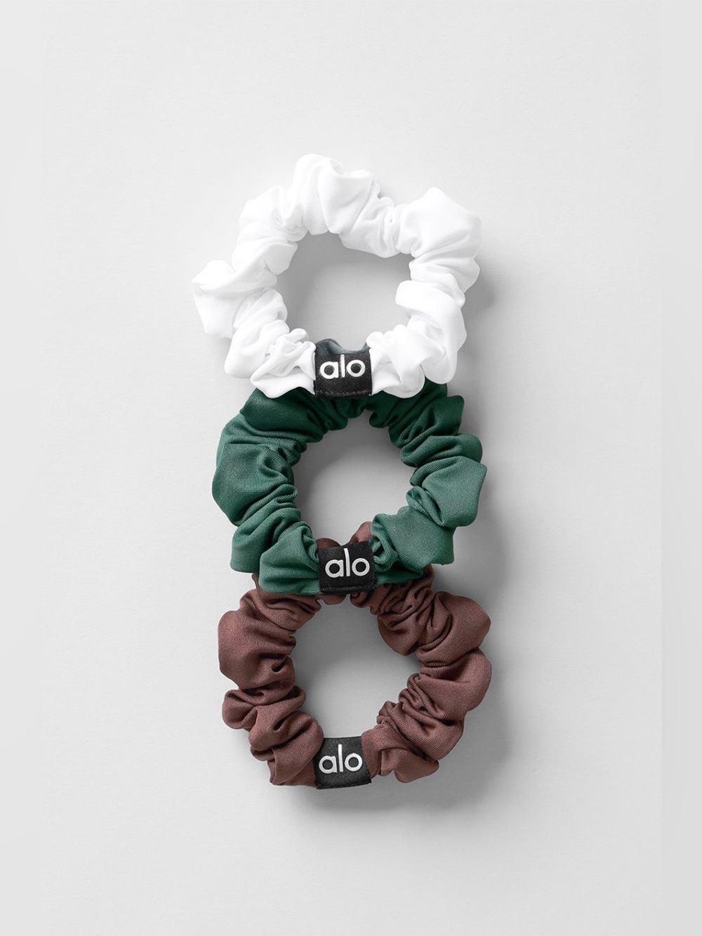 ALO Yoga - Fresh Mini Scrunchie 3-Pack